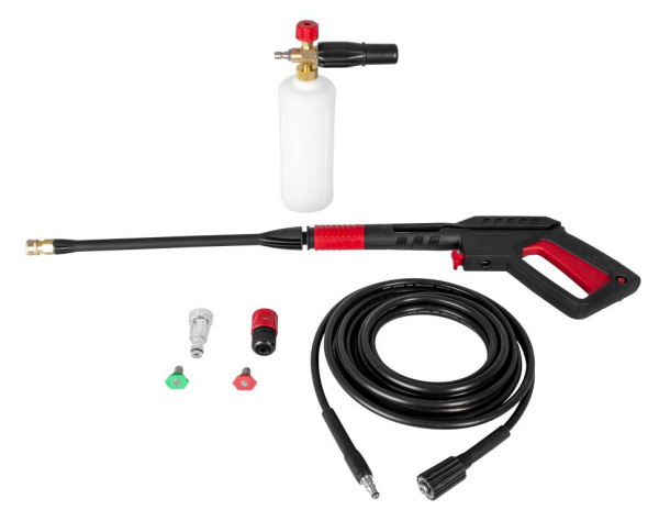 Мойка высокого давления МР-200П Ресанта, 2500Вт, 200 бар, (ФОРСУНКИ), возможность забора воды из бочки, 70/8/22