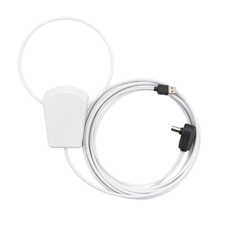 Антенна комнатная УРАЛОЧКА активная цифровая (ДМВ/DVB-T2/39дБ/5V/кабель 3м), питание USB