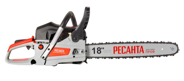 Бензопила БП-5218 Ресанта, шина 45см, 2800Вт, 70/6/16