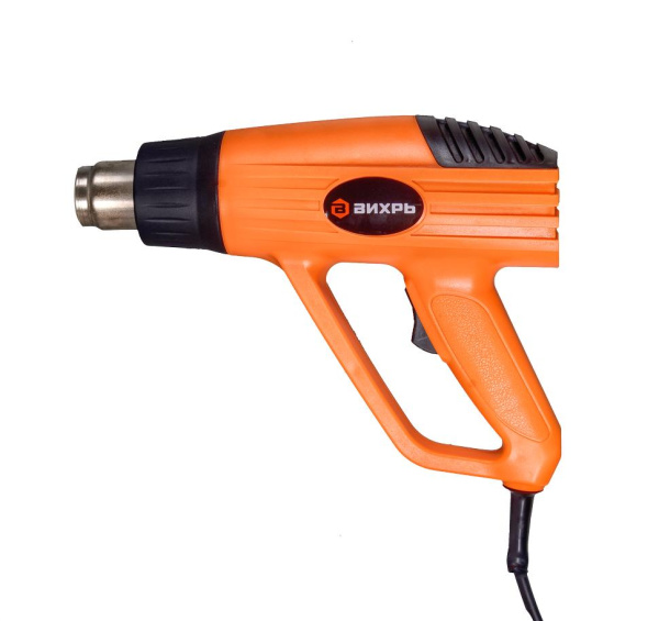Термопистолет (ФЕН) "ВИХРЬ" ТП-2000М (без насадок) два режима, коробка, 72/2/2
