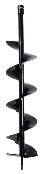 Бур Ресанта AG-150, (для бурения грунта), длина 80 мм, диаметр 150 мм, посадочный диаметр 20 мм, Бур (шнек), 70/13/32