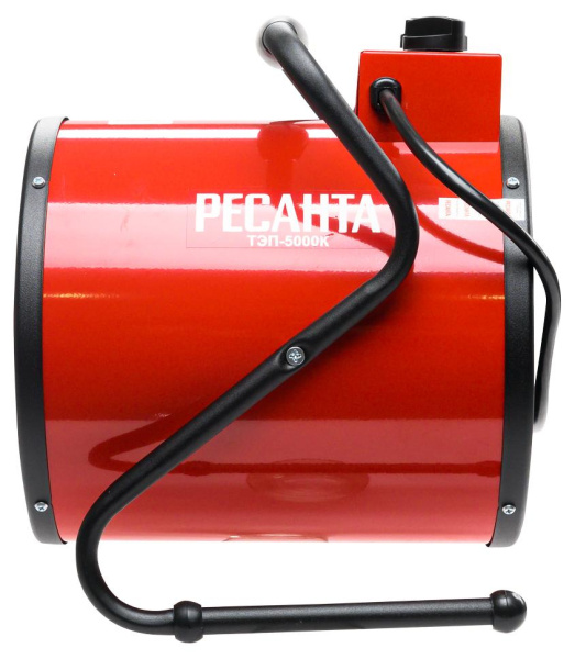Тепловая электрическая пушка ТЭП-5000К (круглая) Ресанта, шт, 67/1/5