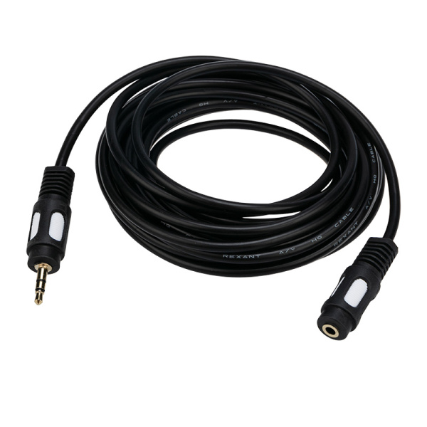 Шнур 3.5 Stereo Plug - 3.5 Stereo Jack  3М (GOLD)  REXANT