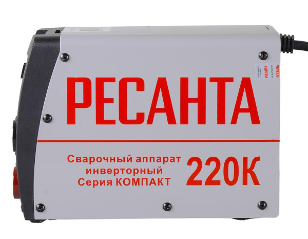 Сварочный инвертор РЕСАНТА САИ 220К (компакт), 220А, 65/37