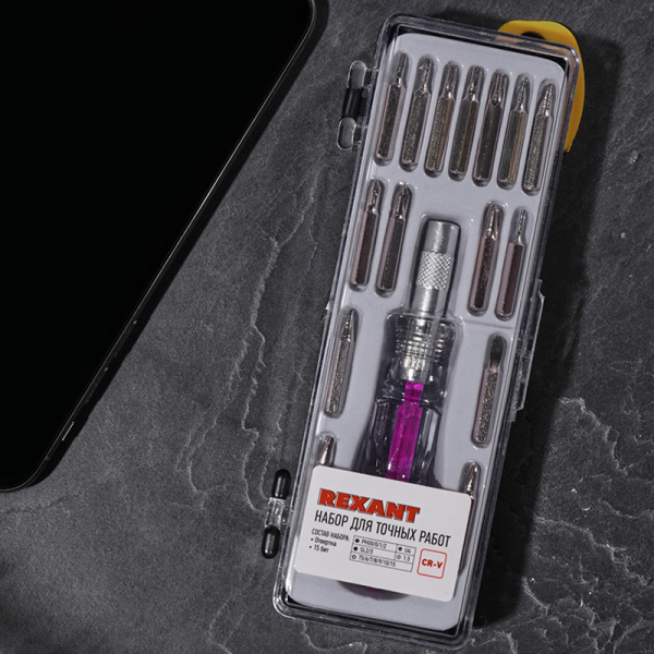 Набор отверток для точечных работ 16 предметов Rexant