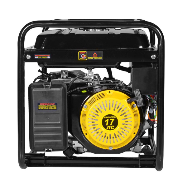 Электрогенератор бензиновый "HUTER" DY9500L (7500Вт) четырёхтактный, 374 г/кВт*ч, 83кг.