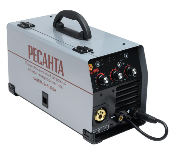 АКЦИЯ! Сварочный полуавтомат САИПА-24В/200А (MIG/MAG) Ресанта, шт, 65/110