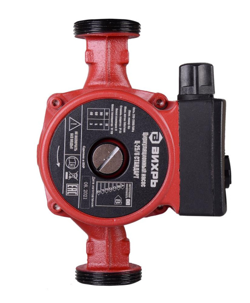 Циркуляционный насос "ВИХРЬ" Ц-25/6 СТАНДАРТ, 68/7/7