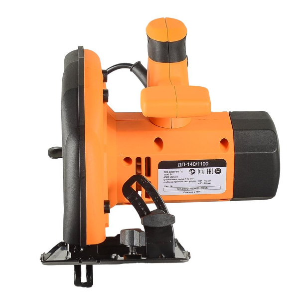 Дисковая пила ВИХРЬ ДП-140/1100, 1100Вт, 72/11/3