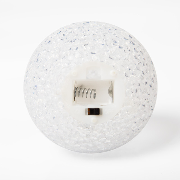 Фигура светодиодная "Снежок", RGB, 8 см