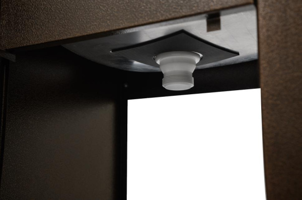 Умывальник дачный КОМФОРТ, с подогревом, нержавеющая мойка, цвет медь , шт, 74/4/7