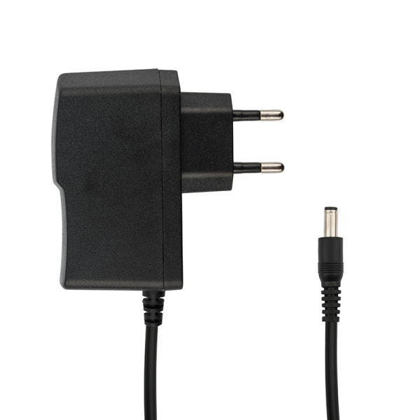Источник питания 110-220V AC/12V DC, 1А, 12W с DC разъемом подключения 5.5*2.1 REXANT