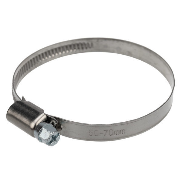 Хомут червячный 50-70мм REXANT