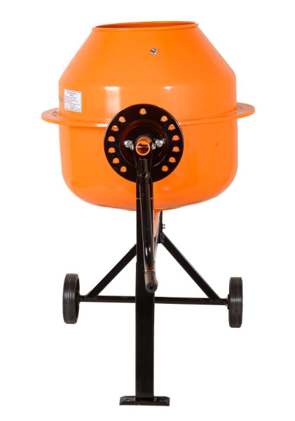 Бетономешалка БМ-63 Вихрь, модель с чугунным венцом, 74/1/1