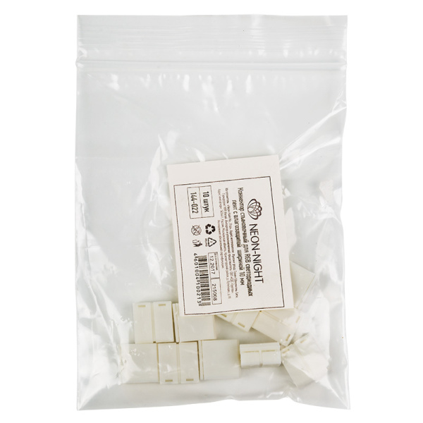 Коннектор стыковочный для RGB светодиодных лент с влагозащитой шириной 10 мм LAMPER