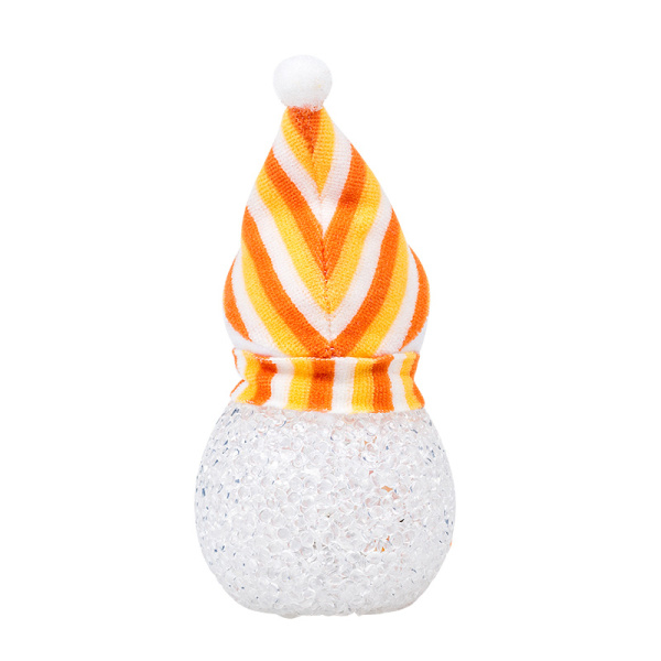 Фигура светодиодная "Снеговик" 10см, RGB