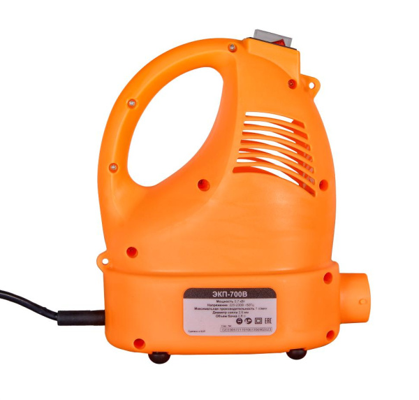 Краскопульт электрический ЭКП-700В Вихрь 72/17/1