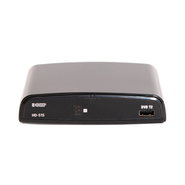 Ресивер эфирный цифровой DVB-T2 HD HD-515, ( приставка ) пластик, Эфир