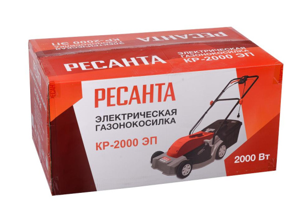 Газонокосилка электрическая КР-1500 ЭТ Ресанта, шт, 70/4/13