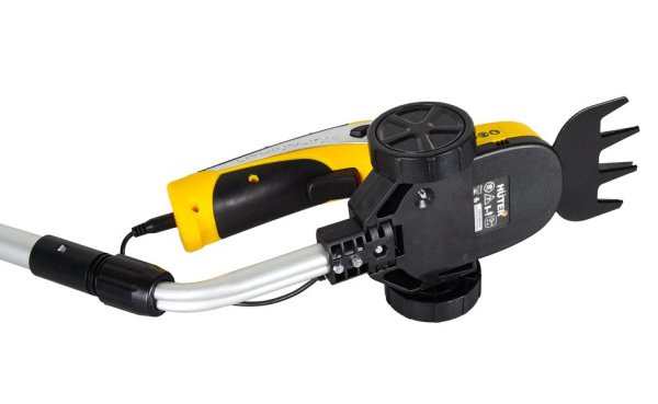 Аккумуляторный электрический триммер-кусторез Huter GET-3,6H, 3.6 В, 1500 мАч, Li-ion, 1100 об/мин, рез–8 мм, 70/1/29