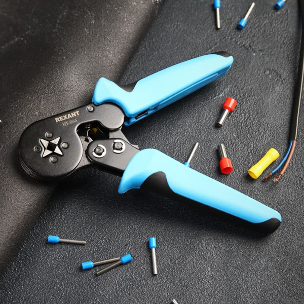 Кримпер HT-864 для обжима штыревых наконечников 0,25-6,0мм² REXANT