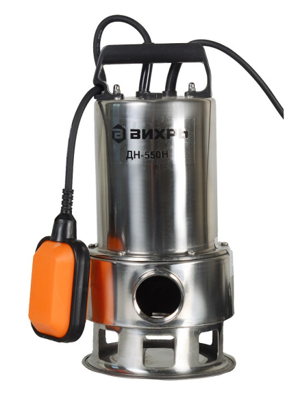 Дренажный насос ДН-550Н Вихрь, шт, 68/2/4