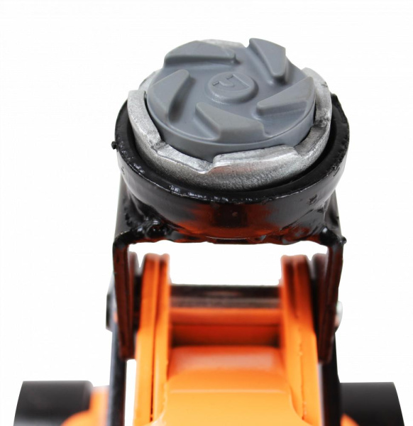 Домкрат гидравлический подкатной ДМК-2,5ФК (2,5 т, 140-390 мм, с фиксатором, в кейсе) Вихрь, 73/5/4/4