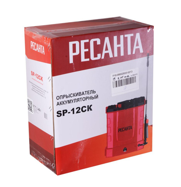 Опрыскиватель аккумуляторный SP-12СК Ресанта, 70/13/40