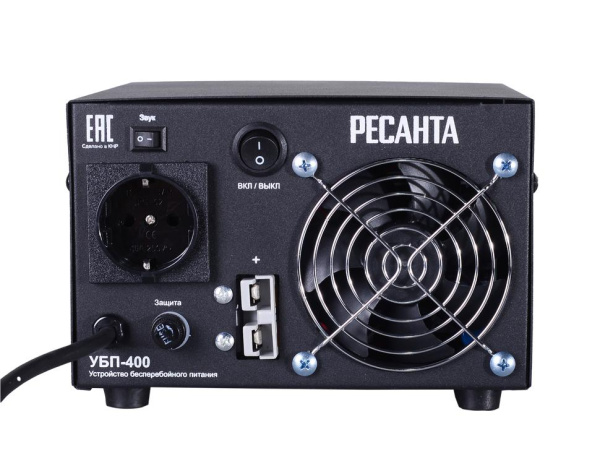 Устройство бесперебойного питания УБП-400 "РЕСАНТА", треб. один аккум., 300Вт, 61/49/3