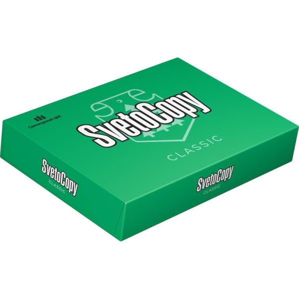 Бумага SvetoCopy (А4, марка С, 80 г/кв.м, 500 л), 64874