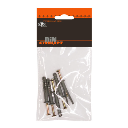 Дюбель-гвоздь 6K40 (5шт) пакетик, тов-092020