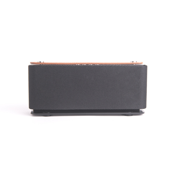 Колонка Атом BS-05, 2*5Вт, 1800мАч, hands free, сопряжение, кож. ручка, 14012