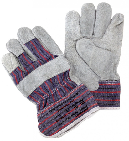 Перчатки спилковые П-1 Ресанта, 71/6/52