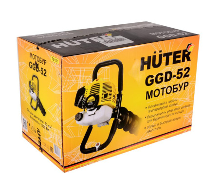 Мотобур GGD-52 "HUTER" двухтактный