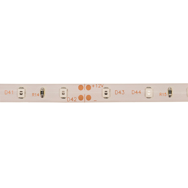 LED лента в силиконе, ширина 8 мм, IP65, SMD 3528, 60 диодов/метр, 12V, 4.8w/m (зеленая)