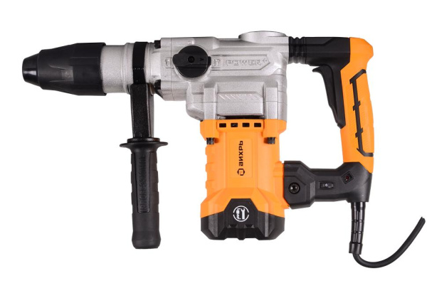 Перфоратор "ВИХРЬ" П-1200К-М, 1600Вт, SDS-Max, бетон 40мм, 0-620об/мин, 0-3750 уд/мин, 11Дж, 7,2кг, кейс, 72/3/3