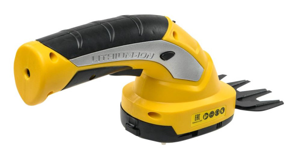 Аккумуляторный электрический триммер-кусторез Huter GET-7,2H, 7.2 В, 1500 мАч, Li-ion, 1100 об/мин, рез–8 мм, 70/1/39