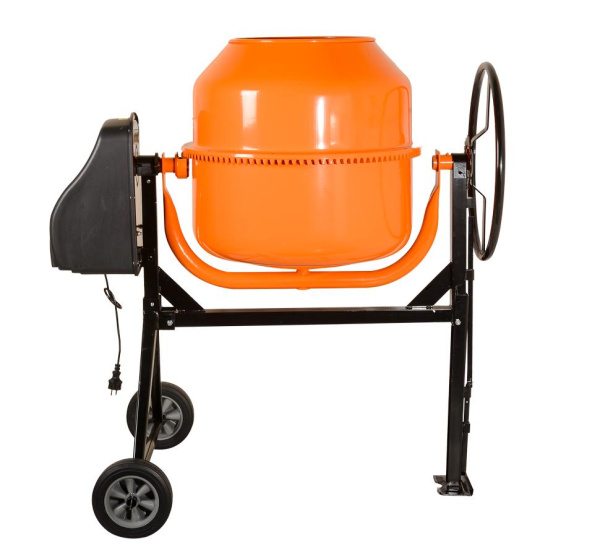 Бетономешалка "ВИХРЬ" БМ-180, модель с чугунным венцом, 74/1/4