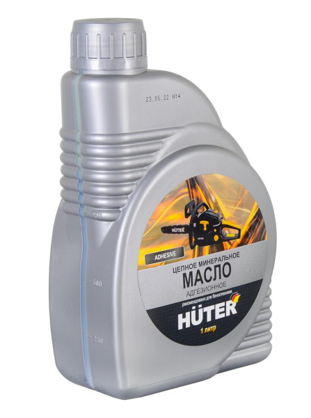 Масло цепное минеральное 80W90, для техники, 1л. "HUTER", 73/8/2/1