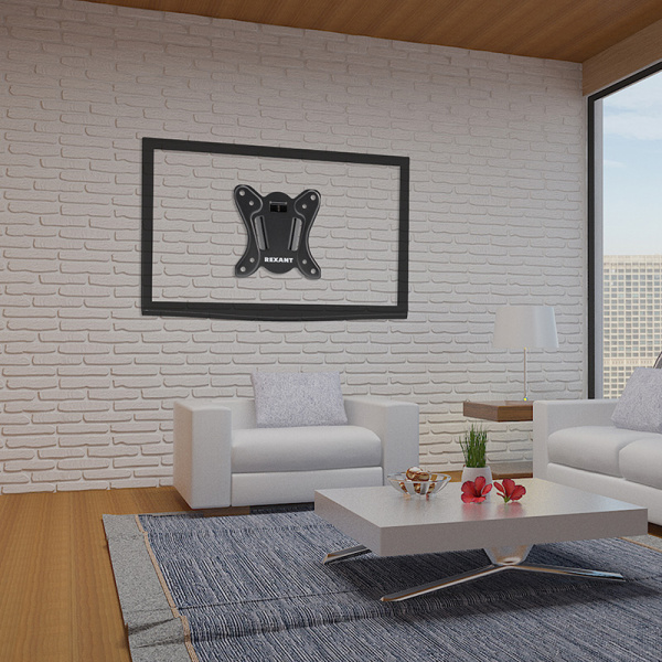 Кронштейн для LED телевизора  10"-27" фиксированный Rexant®