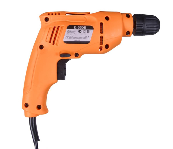 Дрель безударная ВИХРЬ Д-550Б, 72/8/5