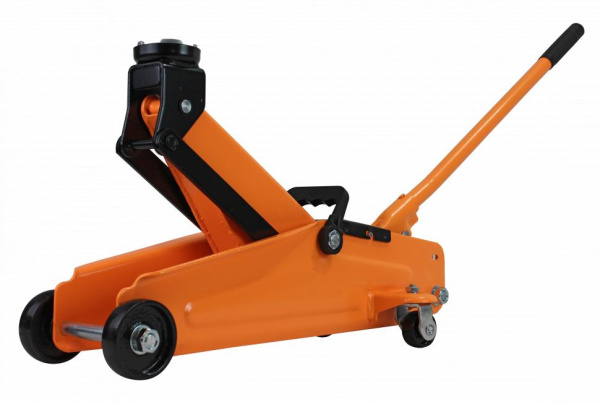 Домкрат гидравлический подкатной ДМК-2К (2 т, 135-385 мм, в кейсе) Вихрь, 73/5/4/1