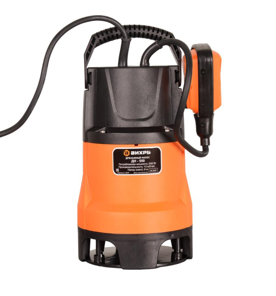 Дренажный насос ДН-550 Вихрь, 68/2/9