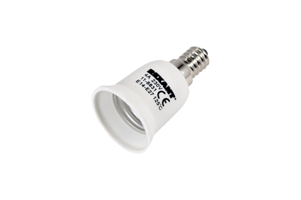 Переходник цокольный Е14-Е27 REXANT (ПАКЕТ БОБ) 1 шт