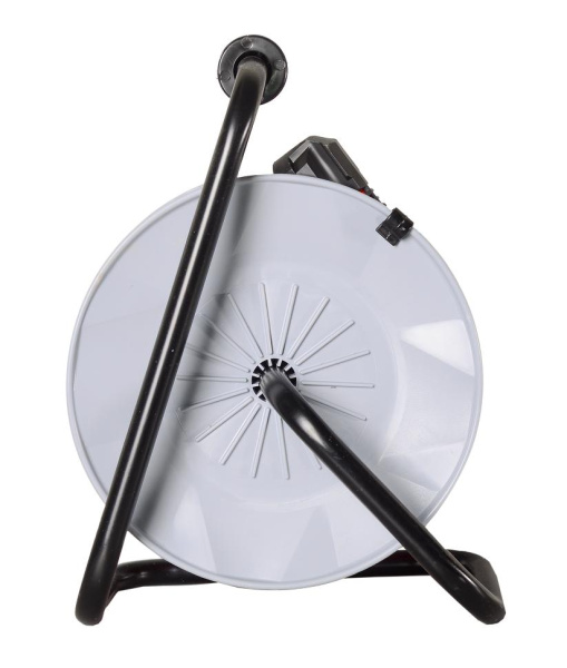 Удлинитель силовой на катушке, СУ-3х1,5-30/2, 3500Вт, (с выкл., 4 розетки) Ресанта, 61/118/6