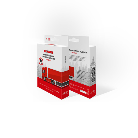 Антеннa автомобильная внутрисалонная (радио + ТВ), активная (модель RX-504)  REXANT