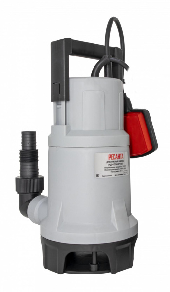 Дренажный насос НД-15500П/35 Ресанта, шт, 77/2/6