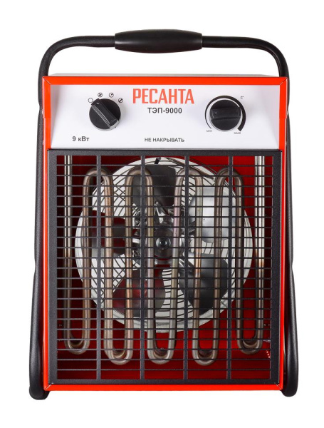 Тепловая электрическая пушка "РЕСАНТА" ТЭП-9000 (4500/9000Вт) трёхфазная