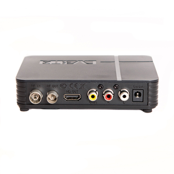 Ресивер эфирный цифровой DVB-T2 HD, T34, ( приставка ) пластик, дисплей