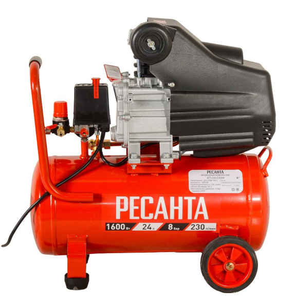 Компрессор КП-24/230М Ресанта, шт, 74/7/1